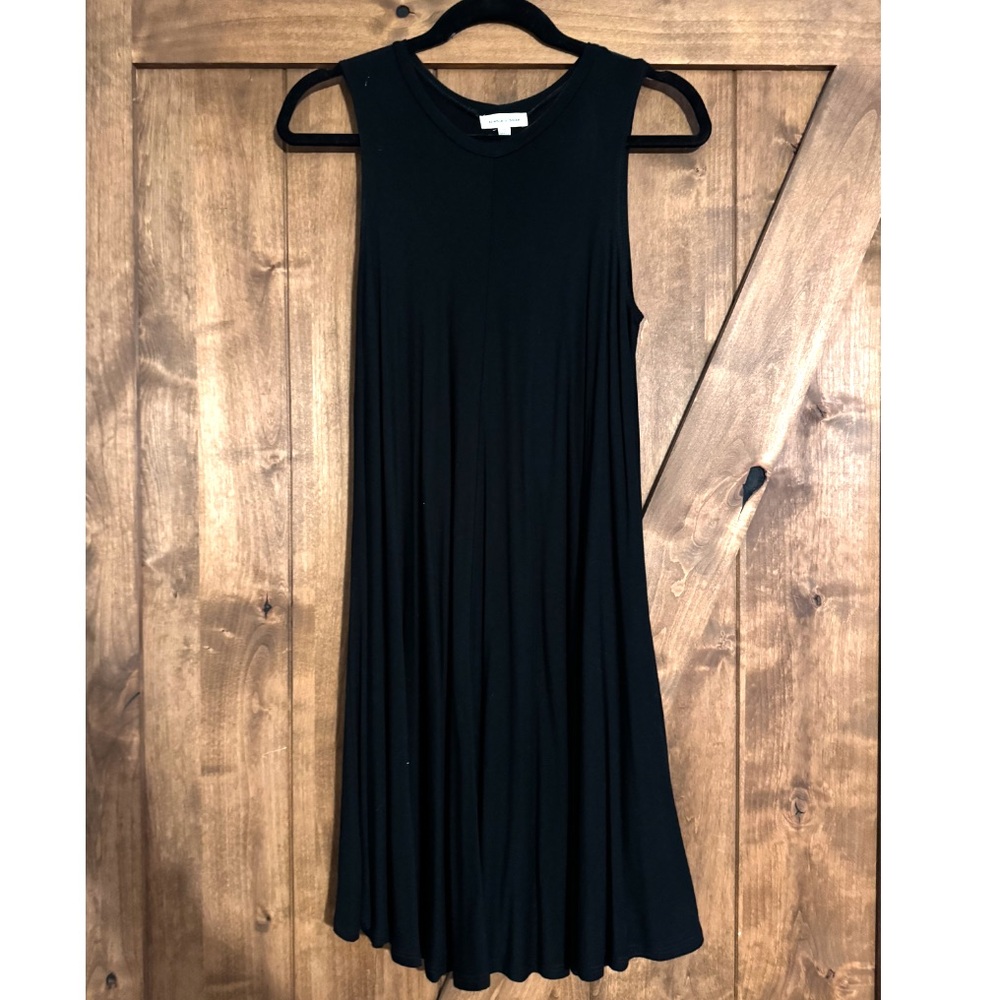 Urban Outfitters Silence and Noise Black Cotton Shift Dress